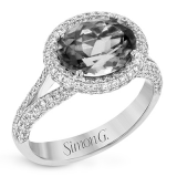 Simon G. Color Ring 18k Gold (White) 0.78 ct Diamond - LP2113-18K photo