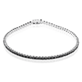 Simon G. Bracelet 18k Gold (Black, White) 2 ct Diamond - LB2069-18KBW photo