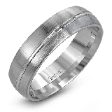 Simon G. Men Ring Platinum (White) - LG138-PT photo
