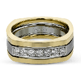 Simon G. Men Ring 14k Gold (White, Yellow) 0.41 ct Diamond - LG158-14K photo2