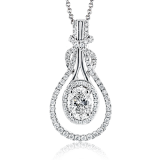 Simon G. Pendant 18k Gold (White) 0.84 ct Diamond - LP4586-18K photo