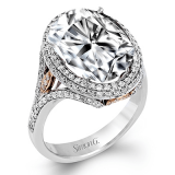 Simon G. Color Ring Platinum (White) 0.71 ct Diamond - MR2717-PT photo