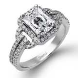 Simon G. Color Ring Platinum (White) 0.42 ct Diamond - TR148-PT photo