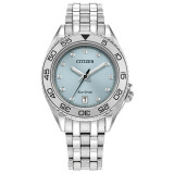 CITIZEN Eco-Drive Sport Luxury Carson Ladies Stainless Steel - FE6161-54L photo
