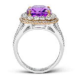 Simon G. Color Ring 18k Gold (Rose, White) 6.68 ct Kunzite 1.26 ct Diamond - MR2557-A-18K-S photo3