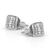 Simon G. Earring 18k Gold (White) 0.33 ct Diamond - LE4448-18K photo