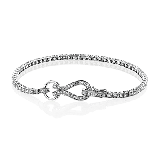 Simon G. Bracelet 18k Gold (White) 1 ct Diamond - MB1721-18K photo