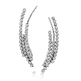 Simon G. Earring 18k Gold (White) 0.62 ct Diamond - LE2108-18K photo