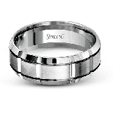 Simon G. Men Ring Platinum (White) - LG112-PT photo2