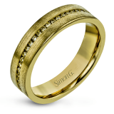 Simon G Men Ring 14k Gold (Yellow) 0.58 ct Diamond - LR2176-14K photo