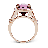 Simon G. Color Ring 18k Gold (Rose) 8.89 ct Watermelon Tourmaline 0.55 ct Diamond - TR625-18K-S photo3