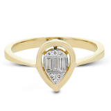 Simon G. Right Hand Ring 18k Gold (White, Yellow) 0.17 ct Diamond - LR2774-18K photo2
