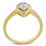 Simon G. Right Hand Ring 18k Gold (White, Yellow) 0.17 ct Diamond - LR2774-18K photo3