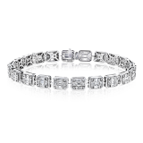 Simon G. Bracelet 18k Gold (White) 4.42 ct Diamond - LB2242-18K photo