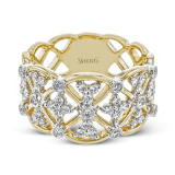 Simon G. Right Hand Ring 18k Gold (White, Yellow) 0.38 ct Diamond - LR2536-18K photo2