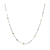 Simon G. Necklace 18k Gold (White, Yellow) 1.32 ct Emerald 1.18 ct Diamond - CH107-18K photo