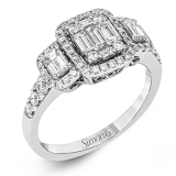 Simon G. Right Hand Ring 18k Gold (White) 1.14 ct Diamond - MR2824-18K photo