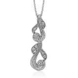 Simon G. Pendant Platinum (White) 0.1 ct Diamond - TP473-PT photo