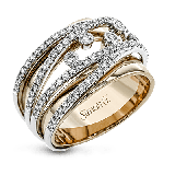 Simon G. Right Hand Ring 18k Gold (Rose, White) 0.55 ct Diamond - TR697-18K photo