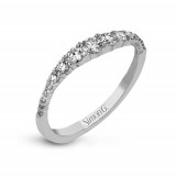 Simon G. 18k White Gold Diamond Right Hand Ring - LR1091 photo