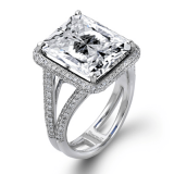 Simon G. Color Ring Platinum (White) 0.89 ct Diamond - MR1786-PT photo