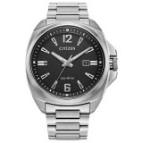 CITIZEN Eco-Drive Sport Luxury  Mens Watch Stainless Steel - AW1720-51E photo