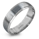 Simon G. Men Ring Platinum (White) - LG116-PT photo