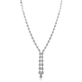 Simon G. Necklace 18k Gold (White) 12.33 ct Diamond - LP4273-A-18KW photo