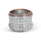 Simon G. Right Hand Ring Platinum (Rose, White) 4.58 ct Diamond - MR1720-PT-18K photo2