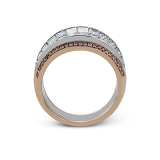 Simon G. Right Hand Ring Platinum (Rose, White) 4.58 ct Diamond - MR1720-PT-18K photo3