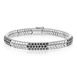 Simon G. Gent Bracelet 14k Gold (Black, White) 0.56 ct Diamond - LB2288-14K photo