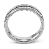 Simon G Men Ring Platinum (Black, White) 0.66 ct Diamond - LR2172-PT photo2
