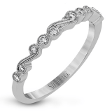 Simon G. Right Hand Ring Platinum (White) 0.12 ct Diamond - TR671-R-PT photo