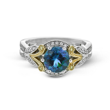 Simon G. Color Ring 18k Gold (White, Yellow) 3.11 ct Zircon 0.29 ct Diamond - TR629-A-18K-S photo2