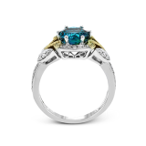 Simon G. Color Ring 18k Gold (White, Yellow) 3.11 ct Zircon 0.29 ct Diamond - TR629-A-18K-S photo3