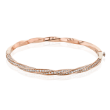 Simon G. Bangle 18k Gold (Rose) 1.68 ct Diamond - LB2326-R-18K photo