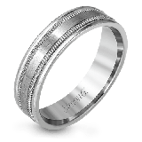 Simon G. Men Ring Platinum (White) - LG144-PT photo