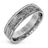 Simon G. Men Ring Platinum (White) - LG160-PT photo