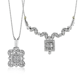Simon G. Pendant 18k Gold (White) 0.64 ct Diamond - LP4512-18K photo
