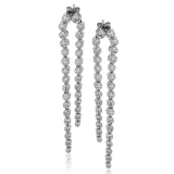 Simon G. Earring 18k Gold (White) 3.18 ct Diamond - LE4455-18KW photo