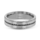 Simon G Men Ring Platinum (Black, White) 0.58 ct Diamond - LR2176-PT photo2