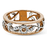 Simon G. Right Hand Ring 18k Gold (Rose, White) 0.1 ct Diamond - MR1000R-D-18K photo2