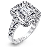 Simon G. Right Hand Ring Platinum (White) 1.03 ct Diamond - LP2259-PT-S photo
