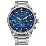 CITIZEN Eco-Drive Quartz Avion Mens Watch Stainless Steel - CA4211-72L photo