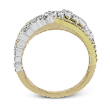 Simon G. Right Hand Ring 18k Gold (Rose, White, Yellow) 0.73 ct Diamond - DR361-18K photo3