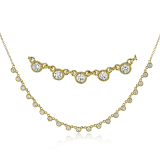 Simon G. Necklace 18k Gold (Yellow) 0.61 ct Diamond - LP4668-18K photo