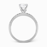Simon G. 0.58 ctw Bridal Set Platinum White Round Cut Engagement Ring - MR1686-W-PLSET photo3