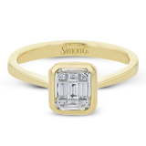 Simon G. Right Hand Ring 18k Gold (White, Yellow) 0.17 ct Diamond - LR2776-18K photo2