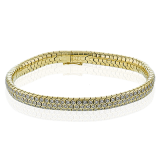 Simon G. Gent Bracelet 14k Gold (Yellow) 1.1 ct Diamond - BT1013-14K photo