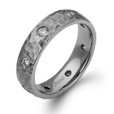 Simon G Men Ring Platinum (White) 0.55 ct Diamond - LP2176-PT photo